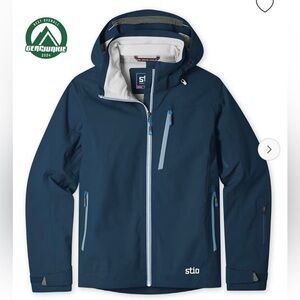 Stio women’s Environ Ski Snowboard jacket XS Mountain Shadow New